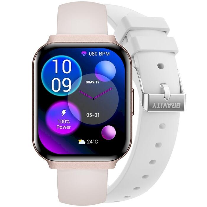 Smartwatch Gravity Viedpulkstenis ar 2 siksniņām