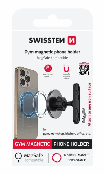 Swissten Universāls Magnētiskais Viedtālruņa Turētājs ar