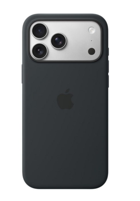 Apple MGFR4ZM/A Silicone Case with MagSafe Защитный чехол для iPhone 17 Pro Max / Black (MGFR4ZM/A)