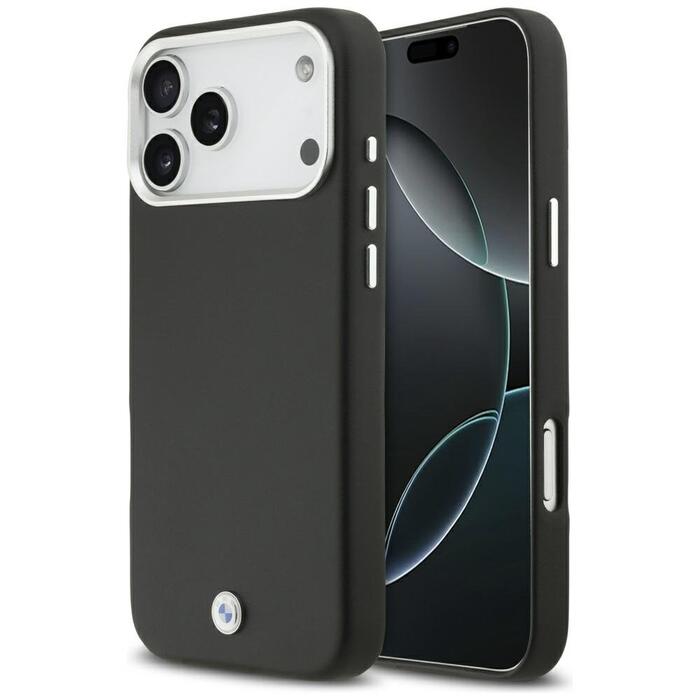 BMW Sign Full Wrapped Metal MagSafe Case Защитный Чехол для Apple iPhone 17 Pro Max (BMHMP17X23PUFWK)