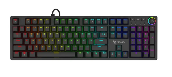 Savio STYX Outemu Blue Klaviatūra (STYXBLUE)