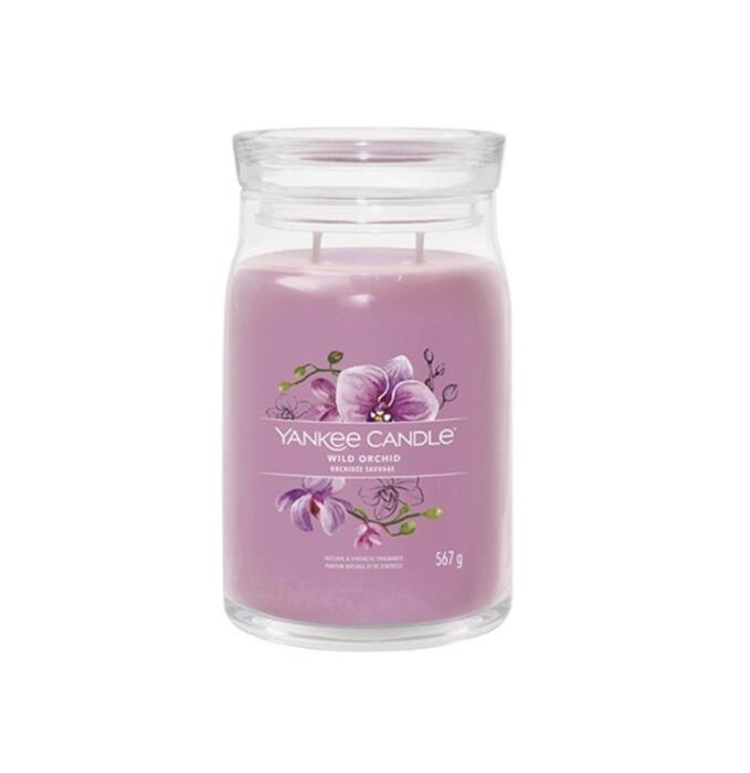 Yankee Candle Aromātiskā Svece Wild Orchid 567g (5038581128863)