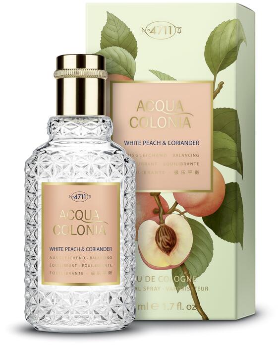 4711 Acqua Colonia White Peach & Coriander Одеколон EDC U 50 ml (4011700745364)