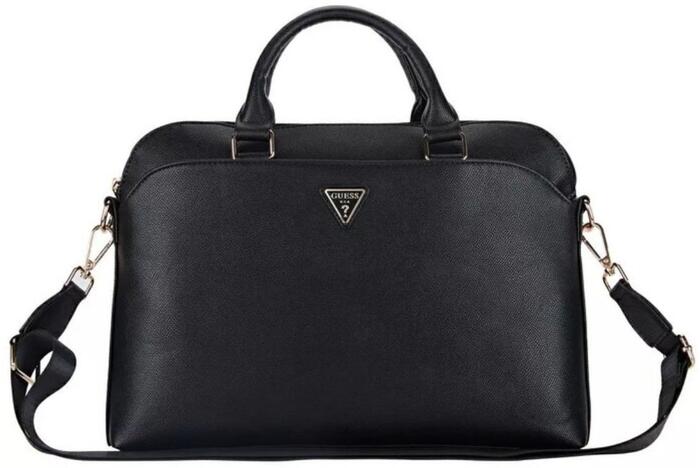Guess PU Grained Triangle Logo Computer