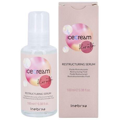 Inebrya Ice Cream Keratin Hair Serum Сыворотка 100ml (8008277263175)