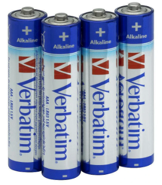 Verbatim Alkaline AAA Baterijas 4gab (49920V)