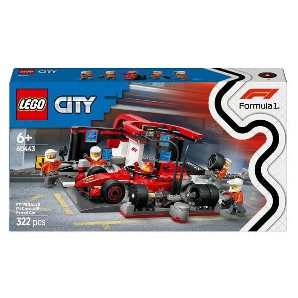 LEGO City 60443 F1 Pit Stop