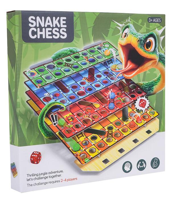 RoGer 3D Snake Ladder Galda spēle (5903864974959)