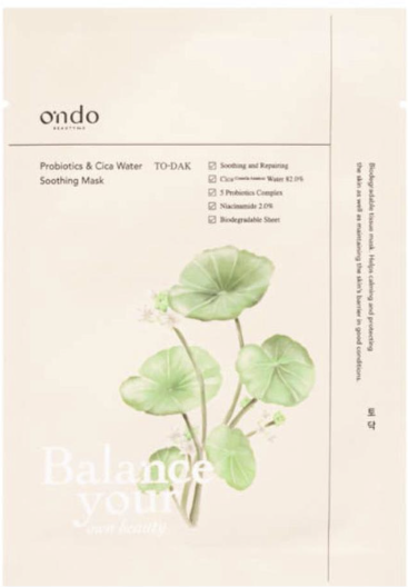 Ondo Beauty 36.5 TO-DAK Face Mask Маска для лица 25g (8437016160022)