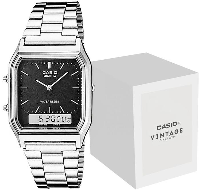 Casio AQ-230A-1DMQYES Vīriešu Rokas pulkstenis (AQ-230A-1DMQYES)