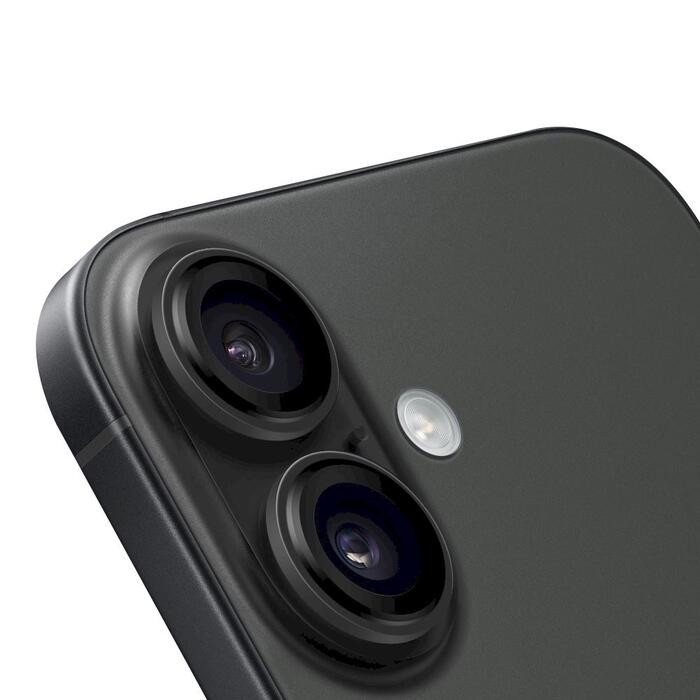 OBAL:ME Lens Protector Защита линз для Apple iPhone 16/16 Plus / чёрный (57983125794)