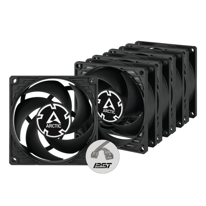 Arctic P8 PWM PST Ventilators 4-pin