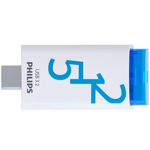 Philips Click Series Gen 1 USB флеш-память 512GB (FM51FD175B/00)