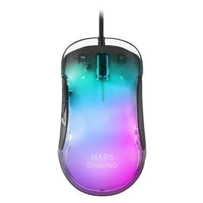 Mars Gaming MMGLOW Spēļu pele 12800DPI