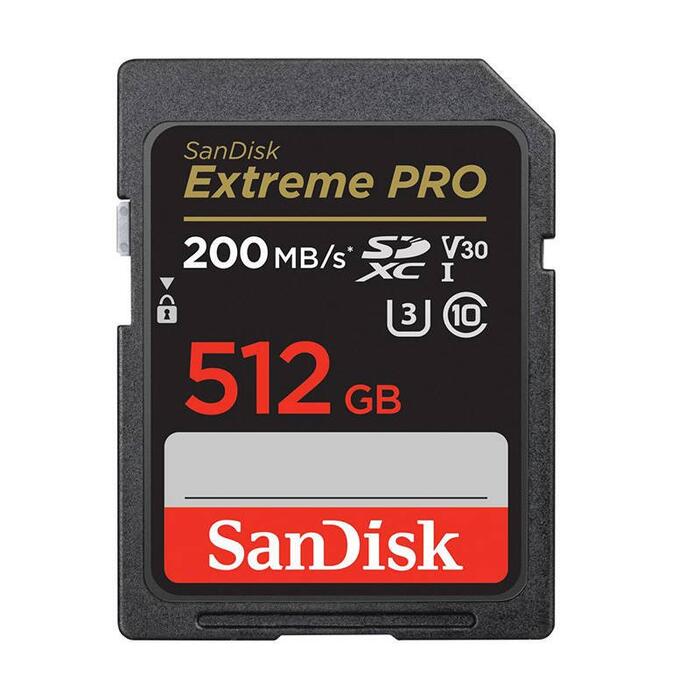 SanDisk Extreme Pro Atmiņas Karte 512GB