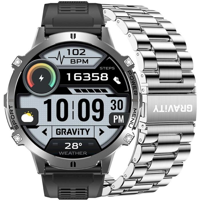 Smartwatch Gravity Strap + Bracelet Ремешок для умных часов GT42-3 / графитовый (GT42-3)