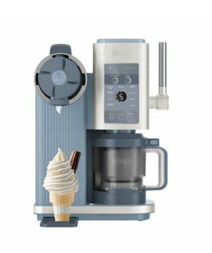Ninja Creami Scoop & Swirl 13-in-1 Saldējuma un ledus dzērienu pagatavošanas ierīce (NC702EU)