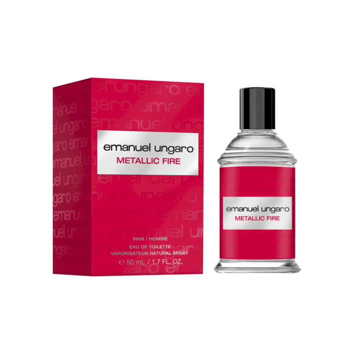 Emanuel Ungaro Metallic Fire Туалетная вода EDT M 50 ml (8052464898725)