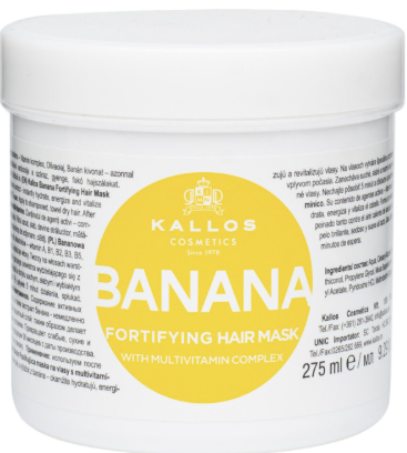 Kallos Cosmetics Banana Hair Mask Matu