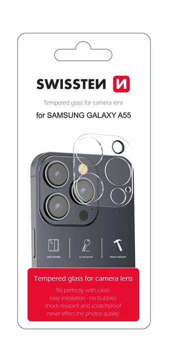 Swissten Rūdīts Aizsargstikls kameras objektīvam Samsung