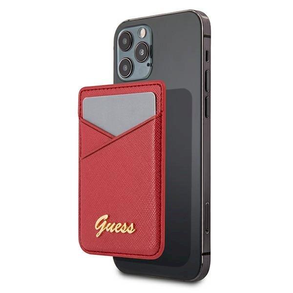 Guess Wallet Card Slot GUWMSSASLREMagSafe Saffiano
