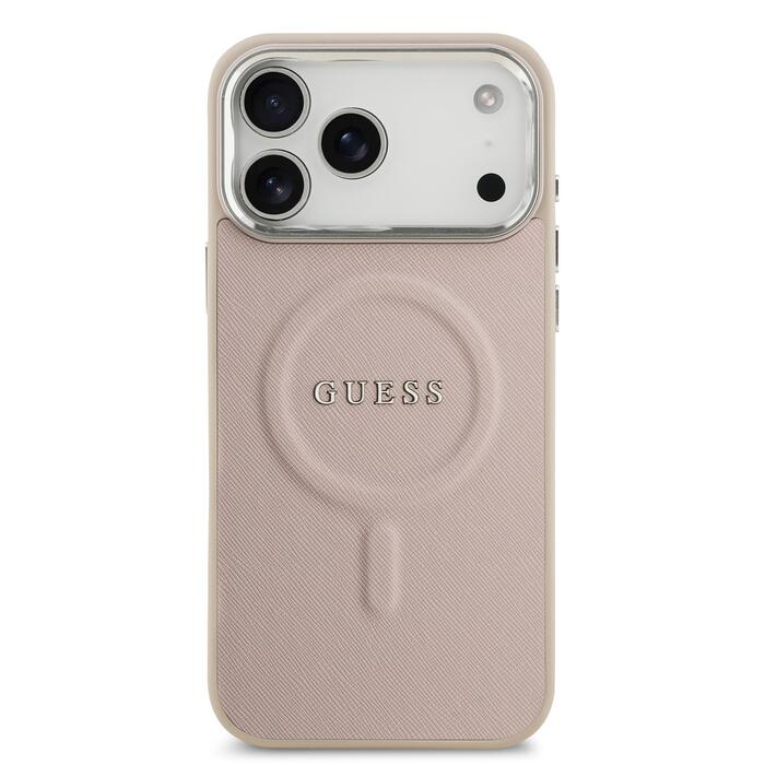 Guess PU Saffiano MagSafe Case Чехол для Apple iPhone 17 Pro (GUHMP17LPSAREGSP)