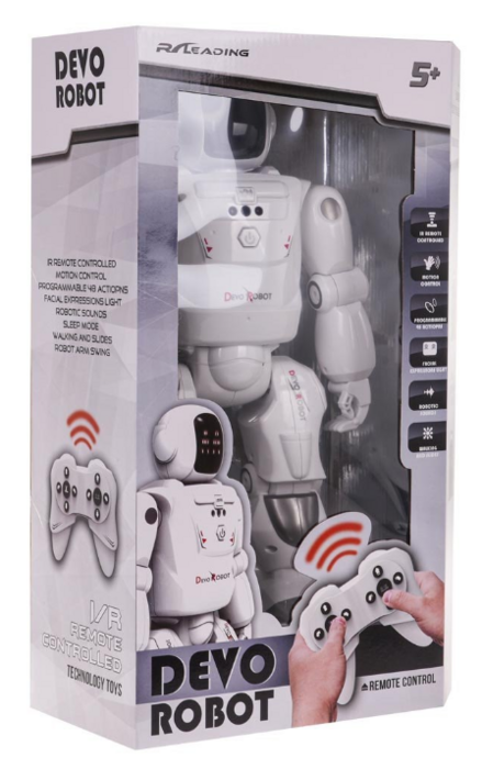 RoGer R/C Devo Robot Радиоуправляемый мегаробот (5903864946475)