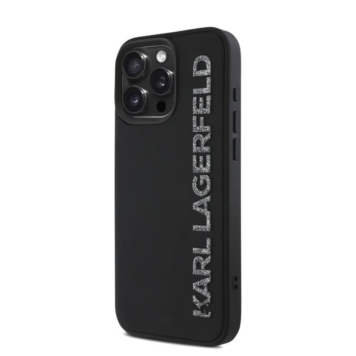 Karl Lagerfeld 3D Rubber Glitter Logo