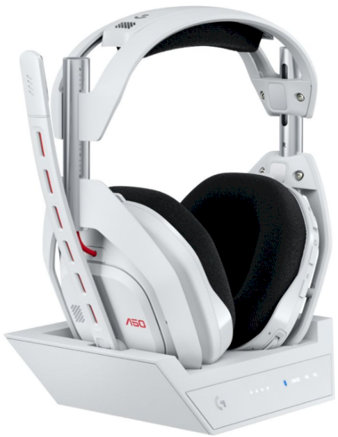 Logitech Astro A50 LightSpeed + Base (Gen 5) White наушники (939-002230)