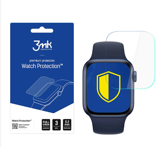 3MK Full Screen Protector Защитная пленочка  ARC для экрана Apple Watch 6 / SE 44mm (3MK-AW-SE-44MM)