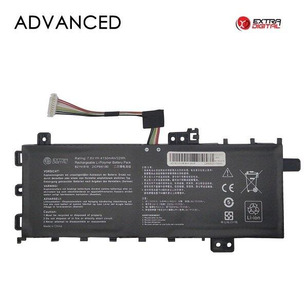 ExtraDigital B21N1818 Аккумуляторная батарея для портативного компьютера Asus B21N1818 (NB431823)
