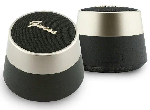 Guess Script Metal Logo Bluetooth Skaļrunis 5W (GUWSL3PALPLK)