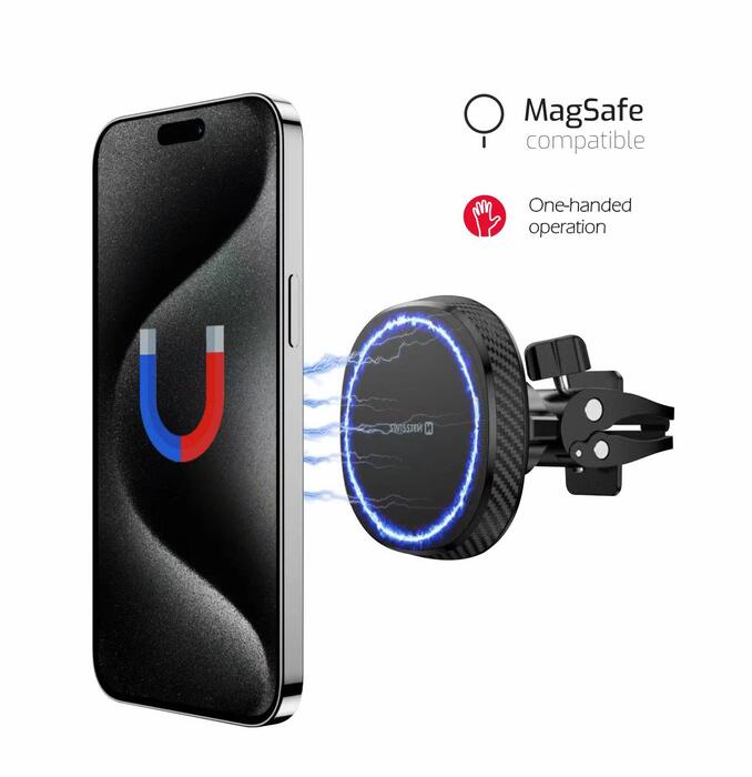 Swissten MagStick Kompaktais Magnētiskais Auto Telefona