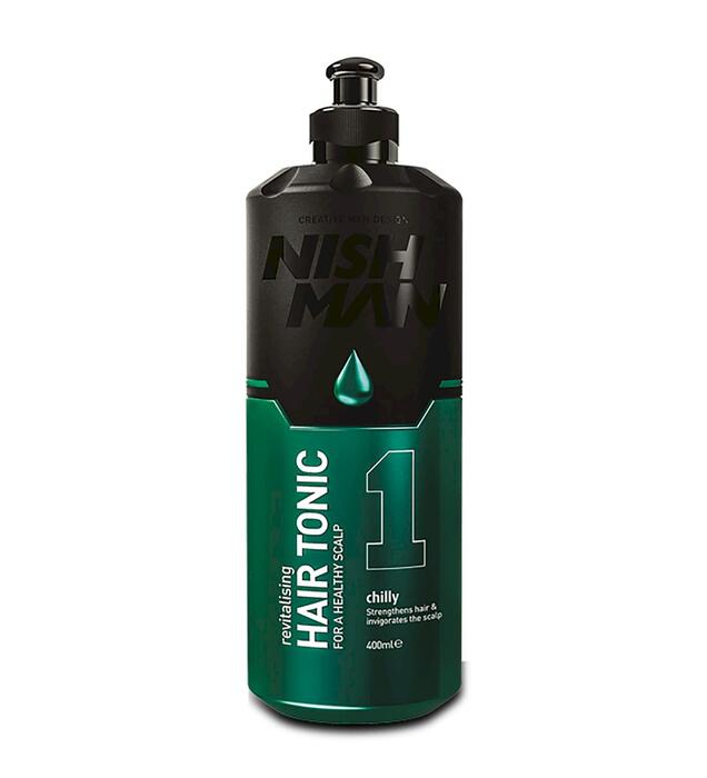 Nishman Revitalising Hair Tonic Тоник для волос 400 ml (8681665066949)