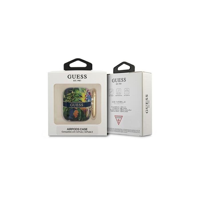 Guess GUA2HHFLB Apvalks Priekš Apple AirPods
