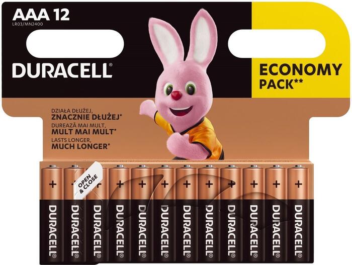 Duracell AAA MN2400 Alkaline LR03 1