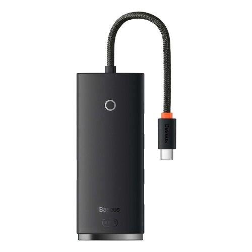Baseus WKQX030301 Lite Sērijas USB-C Hubs 4x USB 3.0 (WKQX030301)