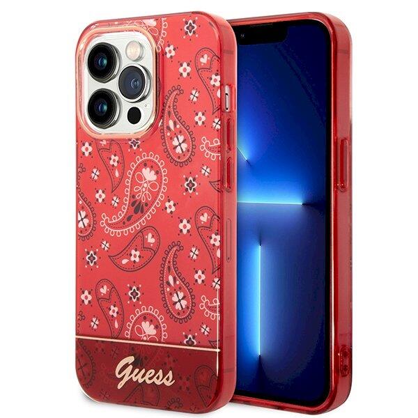 Guess GUHCP14LHGBNHR Hardcase Bandana Paisley Aizsargapvalks