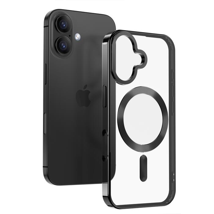 Swissten Clear Jelly MagStick Metallic Case Чехол для Apple iPhone Air (36500126)