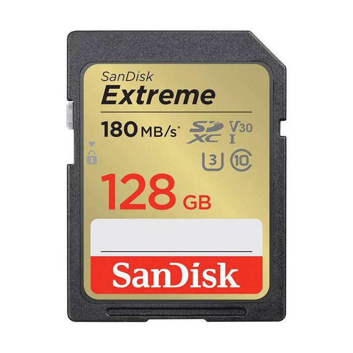SanDisk Extreme Карта Памяти SDXC 128 GB (SDSDXVA-128G-GNCIN)