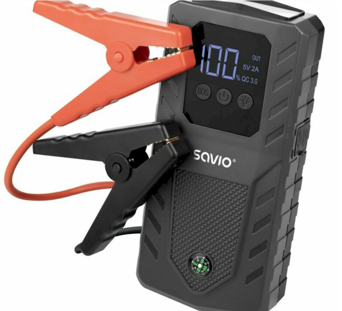 SAVIO JS‑01 Akumulatora starteris (JS‑01)