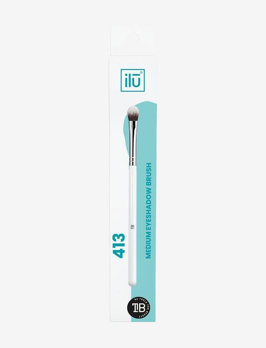 Ilu Medium Eyeshadow Brush Кисть для теней среднего размера 413 (5903018900964)