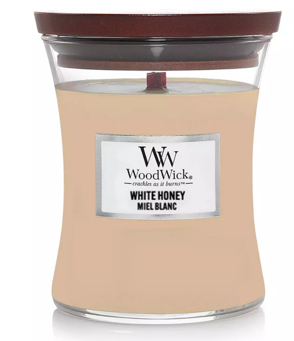 Woodwick White Honey Svece 275g (5038581077833)