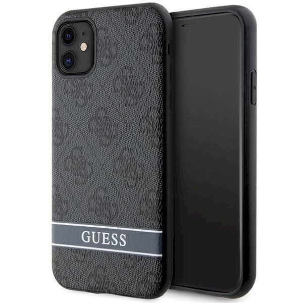 Guess GUHCN61P4SNK Hardcase 4G Stripe Aizsargapvalks