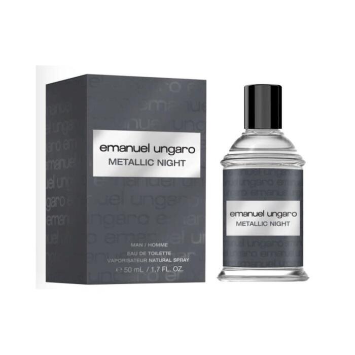 Emanuel Ungaro Metallic Night Туалетная вода EDT M 50 ml (8052464898718)