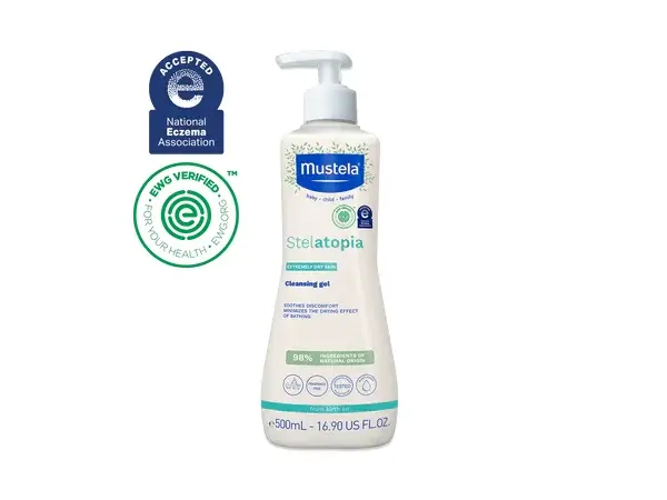 Mustela BéBé Stelatopia Очищающий гель 500 ml (3504105033644)