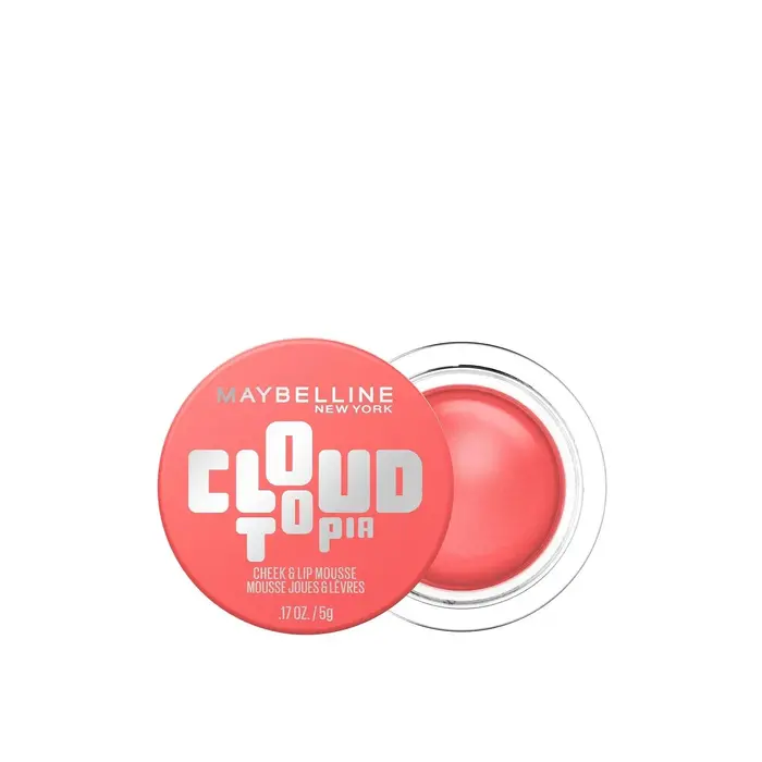 Maybelline Cloudtopia Cheek & Lip Mousse Мусс для щек и губ 05 Coral Illusion 5 g (3600531717216)