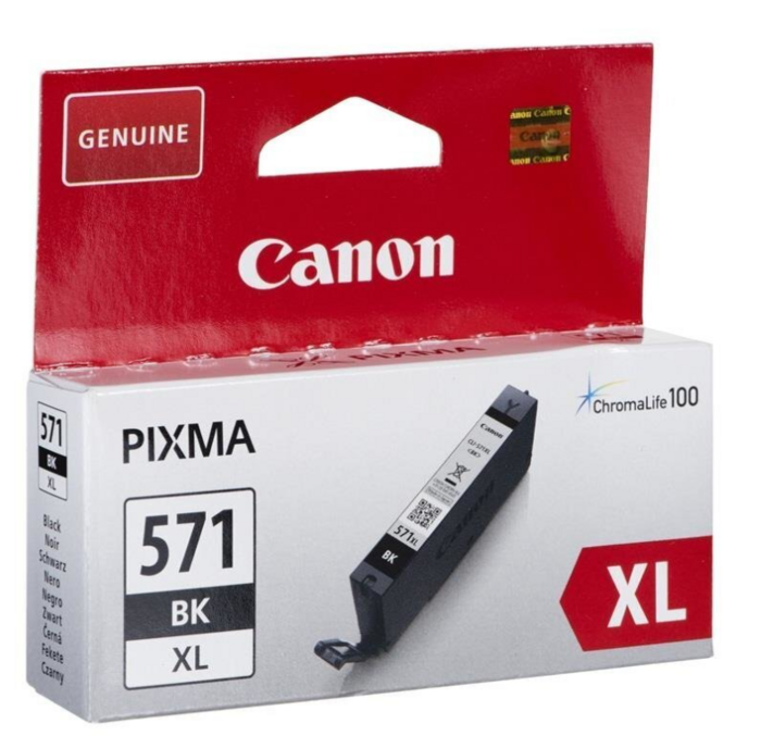 Canon CLI-571XLBK Tintes kārtridžs Melns 14ml (0331C001)