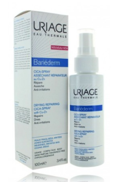 Uriage Bariederm Drying Reparing Cica-Spray Sprejs