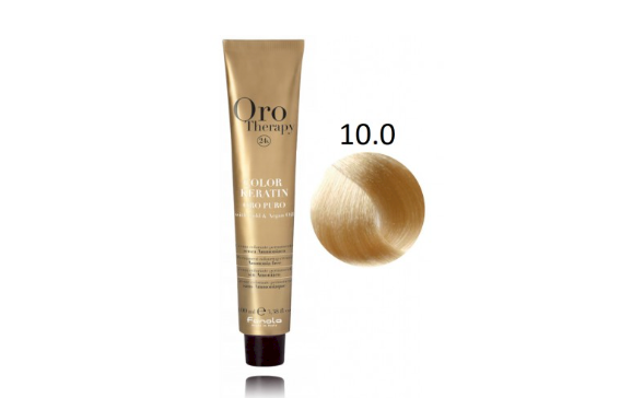 Fanola Oro Therapy Color Keratin Oro Puro Краска для Волос 10.0 100 ml (8032947864324)